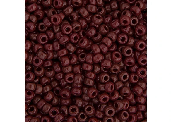 Miyuki Seed Bead 11/0 apx.22g Chocolate Brown Opaque