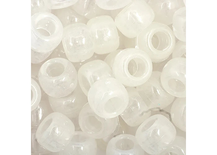 Crow Bead/Pony Bead 9mm Barrel Nite Glow