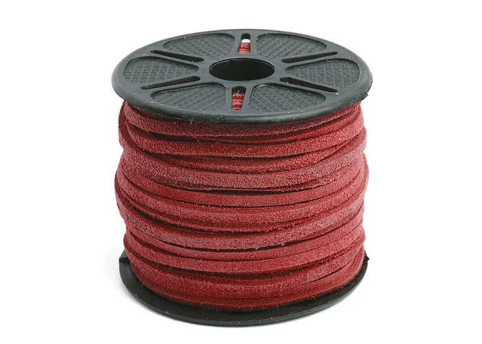 SUEDE LACE 3.5mm RED