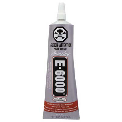 Glue E-6000 Clear 2fl.oz(59.1ml) Carded