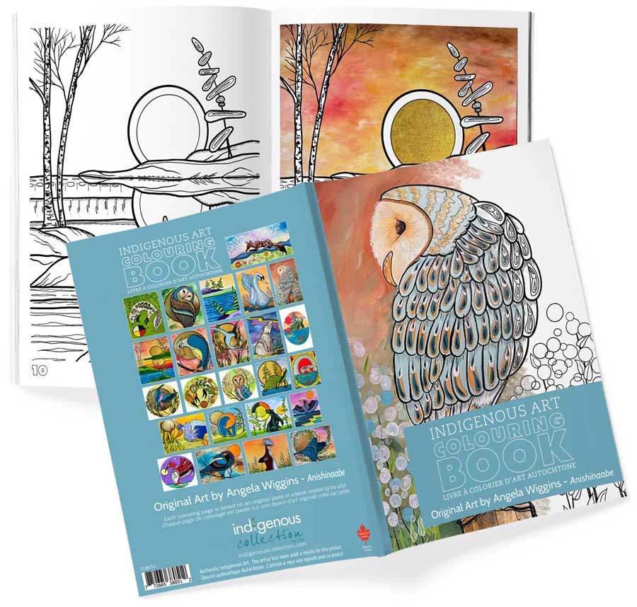 Angela Wiggins Colouring Book
