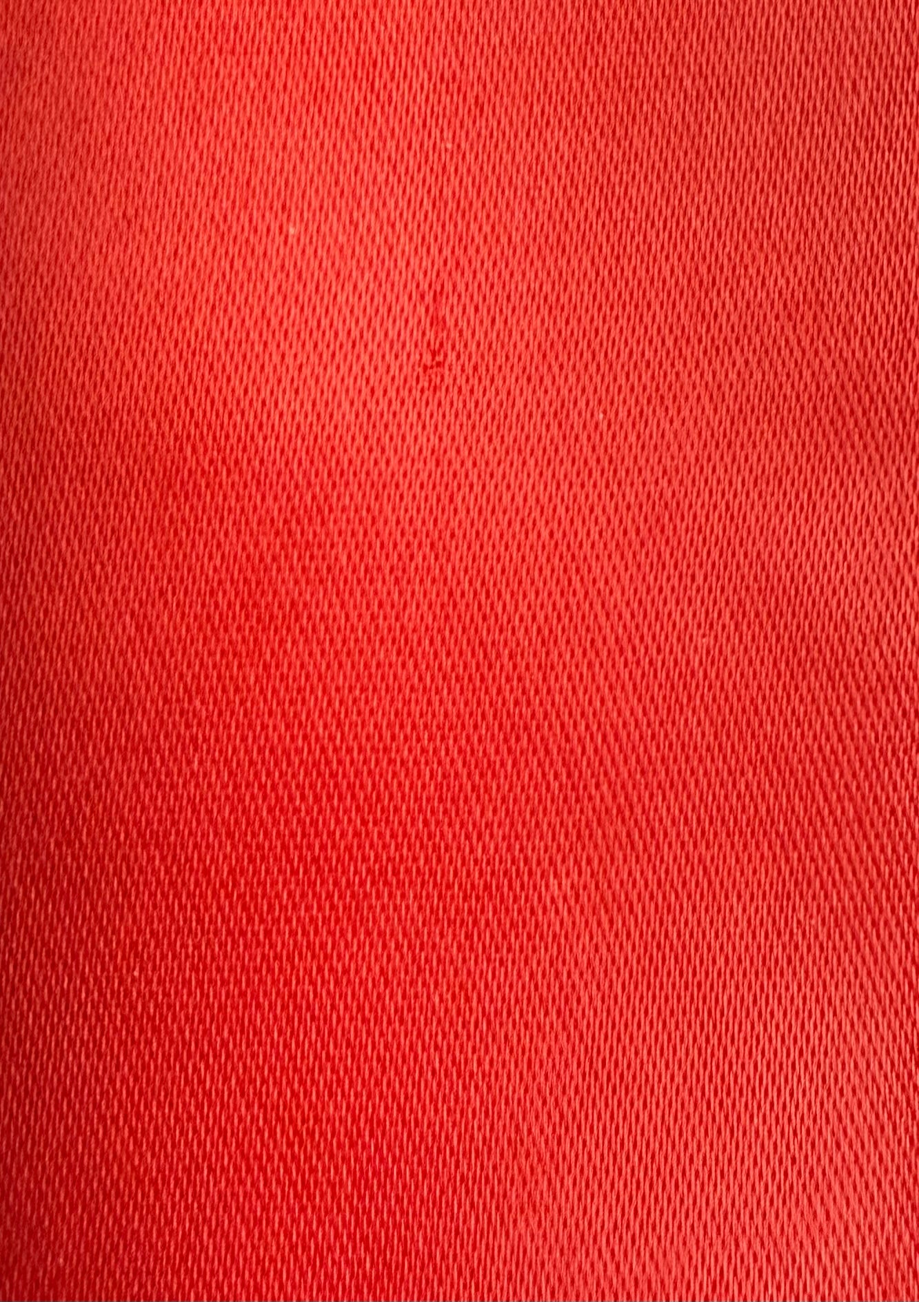 Red 1.5" Single Face Polyester