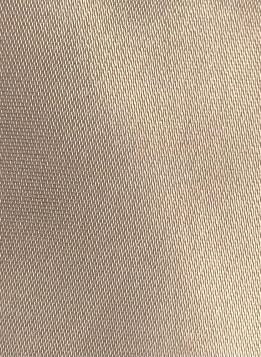 Champagne 1.5" Single Face Polyester