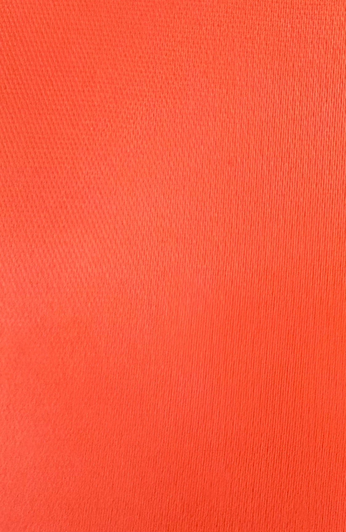 Neon Orange 1.5" Single Face Polyester