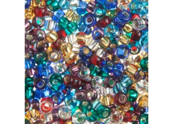 CZECH SEEDBEAD APPROX 22g VIAL 8/0 S/L MULTI