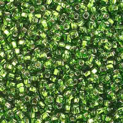 Czech Seed Beads 10/0 S/L Chartreuse