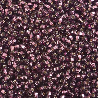 Czech Seed Beads 10/0 S/L Purple
