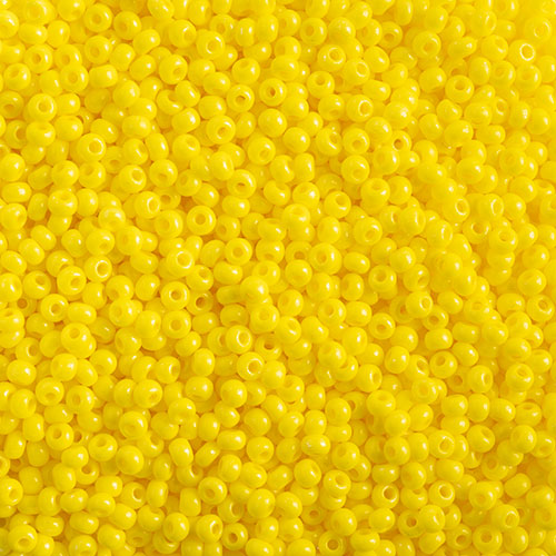 Czech Seed Beads 10/0 Terra Intensive Yellow