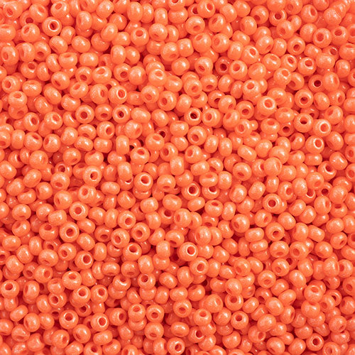 Czech Seed Beads 10/0 Terra Intensive Orange