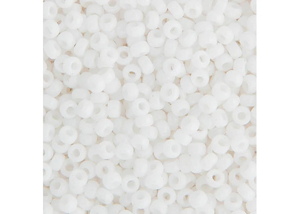Miyuki Seed Bead 11/0 apx.22g Chalk White Opaque
