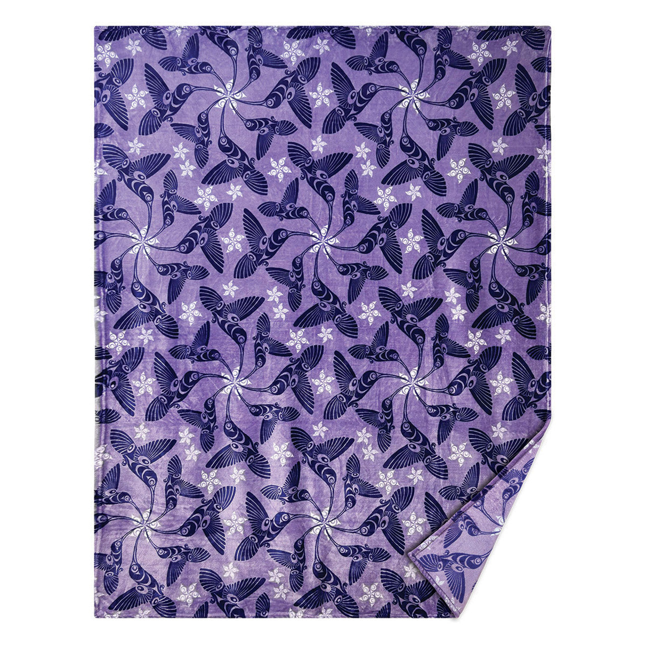 Fleece Blanket - Hummingbird