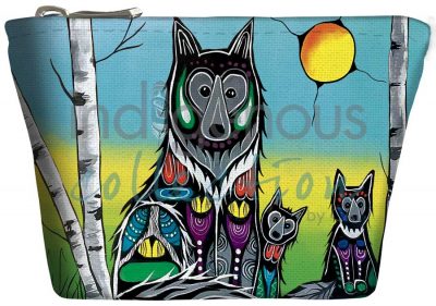 Wolf Family Coin Purse