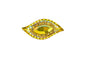 Resin Sew-On Piikki Stones 10pcs 15x30mm Navette Citrine AB