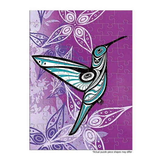 Hummingbird Puzzle - On The Go - 72 Pcs