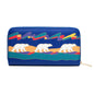 Dawn Oman Polar Bears Zip-Around Wallet