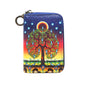 James Jacko Tree of Life Zip-Around Coin Wallet