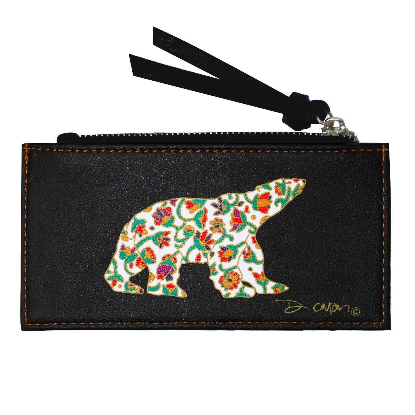 Dawn Oman Spring Bear Card Holder