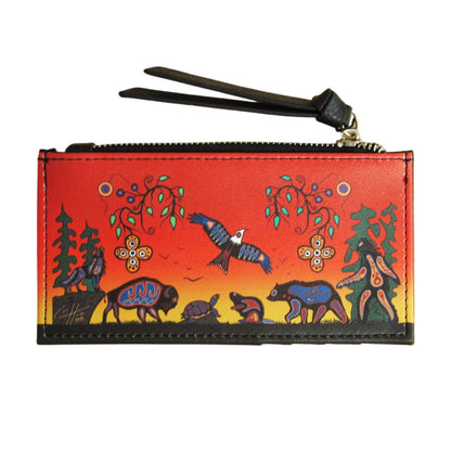 Cody Houle Seven Grandfather Teachings Card Holder
