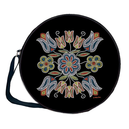 Deb Malcolm Silver Threads 17in Drum Bag