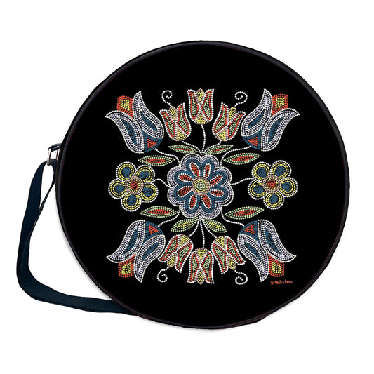 Deb Malcolm Silver Threads 17in Drum Bag