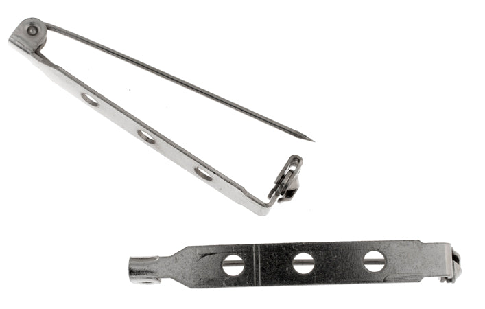 BAR PINS 1.5in NICKEL 100PCS