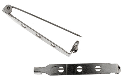 BAR PINS 1.5in NICKEL 100PCS