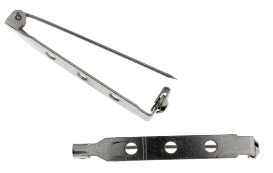 BAR PINS 1.5in NICKEL 100PCS