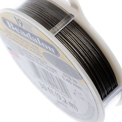 Beadalon .018/19 Stringing Wire 30ft Bright