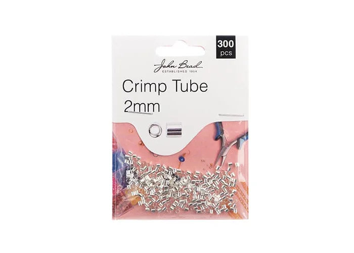 Crimp Tube 2mm Silver 300pcs