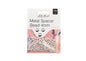 Metal Spacer Bead 4mm Silver 115pcs