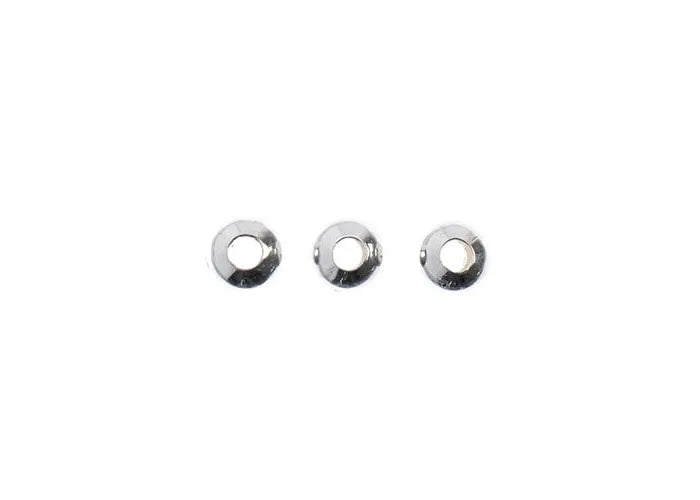 Metal Spacer Bead 4mm Silver 115pcs