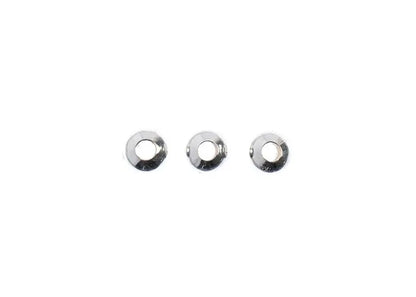 Metal Spacer Bead 4mm Silver 115pcs