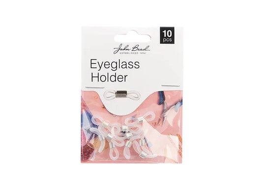 Eye Glass Holder Silver 10pcs