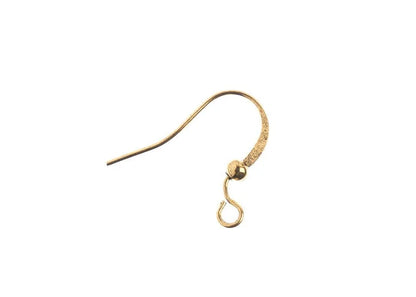 Earwire w/ Bead Antique Gold 60pcs