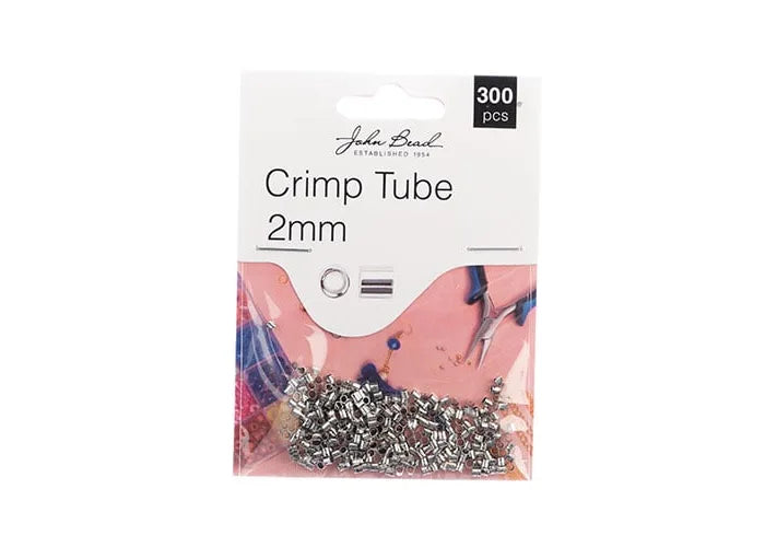 Crimp Tube Crimp Tube 2mm Antique Silver 300pcs – His Bead Store
