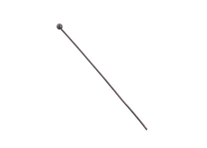 Ball Head Pins 1.5in 24ga (0.02) Antique Copper 76pcs