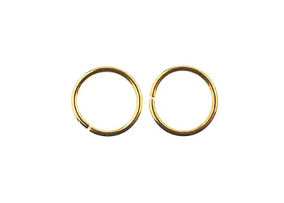 Jump Ring Round 10mm Gold 100pcs