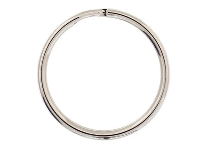 Split Rings 20mm Silver - 8pcs