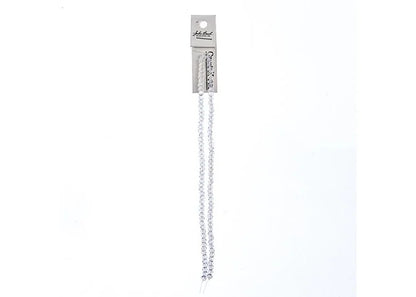 Crystal Lane DIY Rondelle 2 Strand 7in (apx110pcs) 3x4mm Transparent Crystal AB