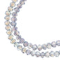 Crystal Lane DIY Rondelle 2 Strand 7in (apx110pcs) 3x4mm Transparent Green Luster