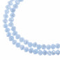 Crystal Lane DIY Rondelle 2 Strand 7in (apx110pcs) 3x4mm Opaque Light Periwinkle