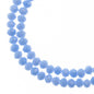 Crystal Lane DIY Rondelle 2 Strand 7in (apx110pcs) 3x4mm Opaque Periwinkle