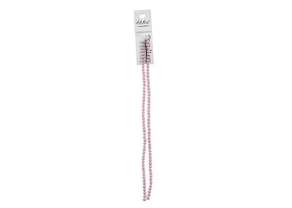Crystal Lane DIY Rondelle 2 Strand 7in (apx110pcs) 3x4mm Opaque Mauve