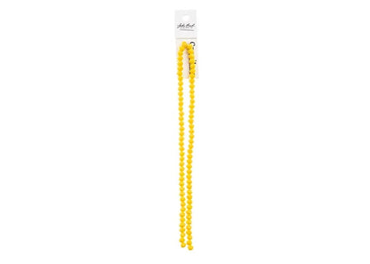 Crystal Lane DIY Rondelle 2 Strand 7in (apx78pcs) 4x6mm Opaque Yellow