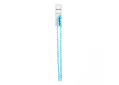 Crystal Lane DIY Rondelle 2 Strand 7in (apx78pcs) 4x6mm Opaque Blue