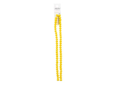 Crystal Lane DIY Rondelle 2 Strand 7in (apx58pcs) 6x8mm Opaque Yellow