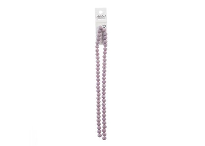 Crystal Lane DIY Rondelle 2 Strand 7in (apx58pcs) 6x8mm Opaque Dark Purple