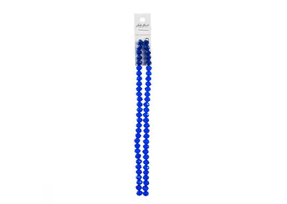Crystal Lane DIY Rondelle 2 Strand 7in (apx58pcs) 6x8mm Transparent Sapphire AB
