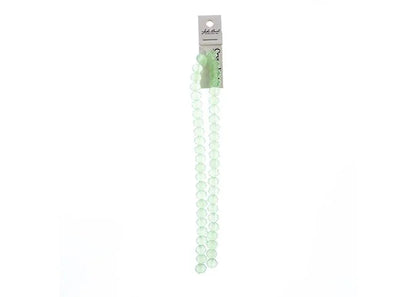 Crystal Lane DIY Rondelle 2 Strand 7in (apx46pcs) 8x10mm Opaque Light Green