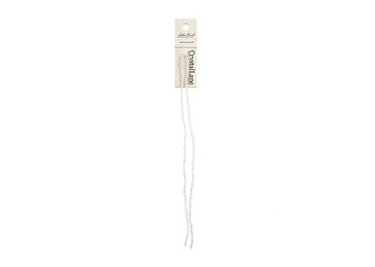 Crystal Lane DIY Rondelle 2 Strand 7in (apx246pcs) 1.5x2.5mm Opaque White Matt AB